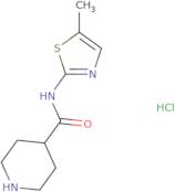 N-(5-Methyl-1,3-thiazol-2-yl)piperidine-4-carboxamide hydrochloride