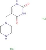 5-(Piperazin-1-ylmethyl)pyrimidine-2,4(1H,3H)-dione dihydrochloride