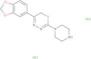 5-(1,3-Benzodioxol-5-yl)-2-piperazin-1-yl-6H-1,3,4-thiadiazine dihydrochloride