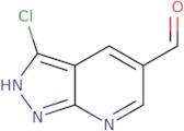 3-Chloro-1H-pyrazolo[3,4-b]pyridine-5-carbaldehyde