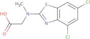 N-(4,6-Dichloro-1,3-benzothiazol-2-yl)-N-methylglycine