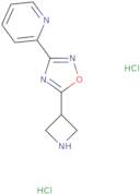 2-(5-Azetidin-3-yl-1,2,4-oxadiazol-3-yl)pyridine dihydrochloride