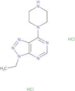 3-Ethyl-7-piperazin-1-yl-3H-[1,2,3]triazolo[4,5-d]pyrimidine dihydrochloride