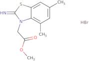 Methyl 2-(2-imino-4,6-dimethylbenzo[D]thiazol-3(2H)-yl)acetate hydrobromide