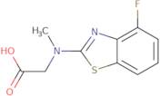 2-[(4-Fluoro-1,3-benzothiazol-2-yl)(methyl)amino]acetic acid