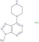 3-Methyl-7-piperazin-1-yl-3H-[1,2,3]triazolo[4,5-d]pyrimidine hydrochloride