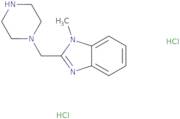 1-Methyl-2-(piperazin-1-ylmethyl)-1H-benzimidazole dihydrochloride