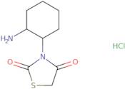 3-(2-Aminocyclohexyl)-1,3-thiazolidine-2,4-dione hydrochloride
