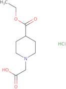 [4-(Ethoxycarbonyl)piperidin-1-yl]acetic acid hydrochloride