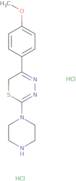 5-(4-Methoxyphenyl)-2-piperazin-1-yl-6H-1,3,4-thiadiazine dihydrochloride
