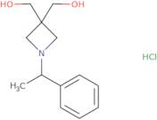 [1-(1-Phenylethyl)azetidine-3,3-diyl]dimethanol hydrochloride