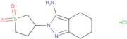 2-(1,1-Dioxidotetrahydro-3-thienyl)-4,5,6,7-tetrahydro-2H-indazol-3-amine hydrochloride