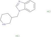 1-(Piperidin-3-ylmethyl)-1H-1,3-benzodiazole dihydrochloride