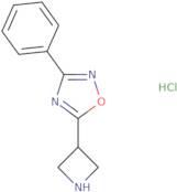 5-(Azetidin-3-yl)-3-phenyl-1,2,4-oxadiazole hydrochloride