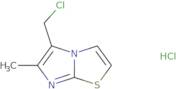 5-(Chloromethyl)-6-methylimidazo[2,1-b][1,3]thiazole hydrochloride