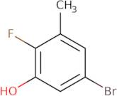 5-Bromo-2-fluoro-3-methylphenol