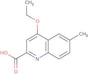 4-Ethoxy-6-methylquinoline-2-carboxylic acid