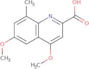 4,6-Dimethoxy-8-methylquinoline-2-carboxylic acid