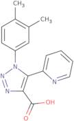 1-(3,4-Dimethylphenyl)-5-pyridin-2-yl-1H-1,2,3-triazole-4-carboxylic acid