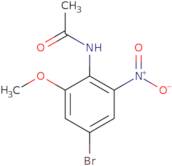 N-(4-Bromo-2-methoxy-6-nitrophenyl)acetamide