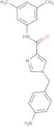 1-[(4-Aminophenyl)methyl]-N-(3,5-dimethylphenyl)imidazole-4-carboxamide