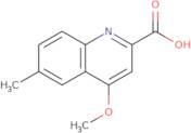 4-Methoxy-6-methylquinoline-2-carboxylic acid