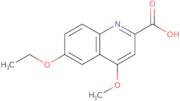 6-Ethoxy-4-methoxyquinoline-2-carboxylic acid