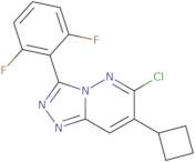 6-Chloro-7-cyclobutyl-3-(2,6-difluorophenyl)-[1,2,4]triazolo[4,3-b]pyridazine