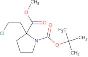 1-tert-Butyl 2-methyl 2-(2-chloroethyl)pyrrolidine-1,2-dicarboxylate