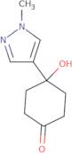 4-Hydroxy-4-(1-methyl-1H-pyrazol-4-yl)cyclohexanone