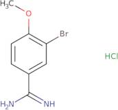 3-Bromo-4-methoxybenzimidamide hydrochloride