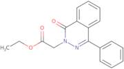 Ethyl 2-(1-oxo-4-phenylphthalazin-2(1H)-yl)acetate