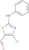 4-Chloro-2-(phenylamino)-1,3-thiazole-5-carbaldehyde