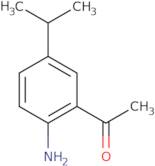 1-[2-Amino-5-(propan-2-yl)phenyl]ethan-1-one