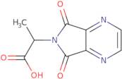 (2S)-2-{5,7-Dioxo-5H,6H,7H-pyrrolo[3,4-b]pyrazin-6-yl}propanoic acid