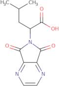 (2S)-2-{5,7-Dioxo-5H,6H,7H-pyrrolo[3,4-b]pyrazin-6-yl}-4-methylpentanoic acid