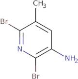 2,6-Dibromo-5-methylpyridin-3-amine