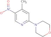 4-(5-Nitro-4-methyl-2-pyridinyl)morpholine