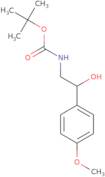 [2-Hydroxy-2-(4-methoxy-phenyl)-ethyl]-carbamic acid tert-butyl ester