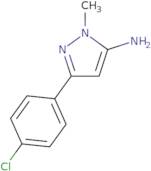3-(4-Chlorophenyl)-1-methyl-1H-pyrazol-5-amine
