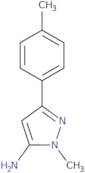2-Methyl-5-(4-methylphenyl)pyrazol-3-amine