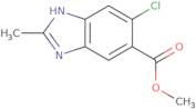 Methyl 5-chloro-2-methyl-1H-benzo[D]imidazole-6-carboxylate