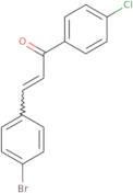 (2E)-3-(4-Bromophenyl)-1-(4-chlorophenyl)prop-2-en-1-one