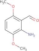 Benzaldehyde, 2-amino-3,6-dimethoxy-