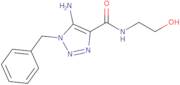 5-Amino-1-benzyl-1H-[1,2,3]triazole-4-carboxylic acid (2-hydroxy-ethyl)-amide