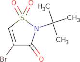 4-Bromo-2-(tert-butyl)isothiazol-3(2H)-one 1,1-dioxide