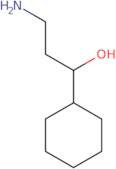3-Amino-1-cyclohexylpropan-1-ol