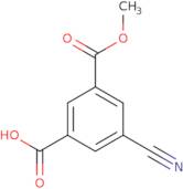 3-Cyano-5-(methoxycarbonyl)benzoic acid