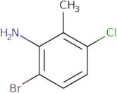 6-Bromo-3-chloro-2-methylaniline