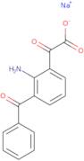 2-Amino-3-benzoyl-α-oxo-benzeneacetic acid sodium salt